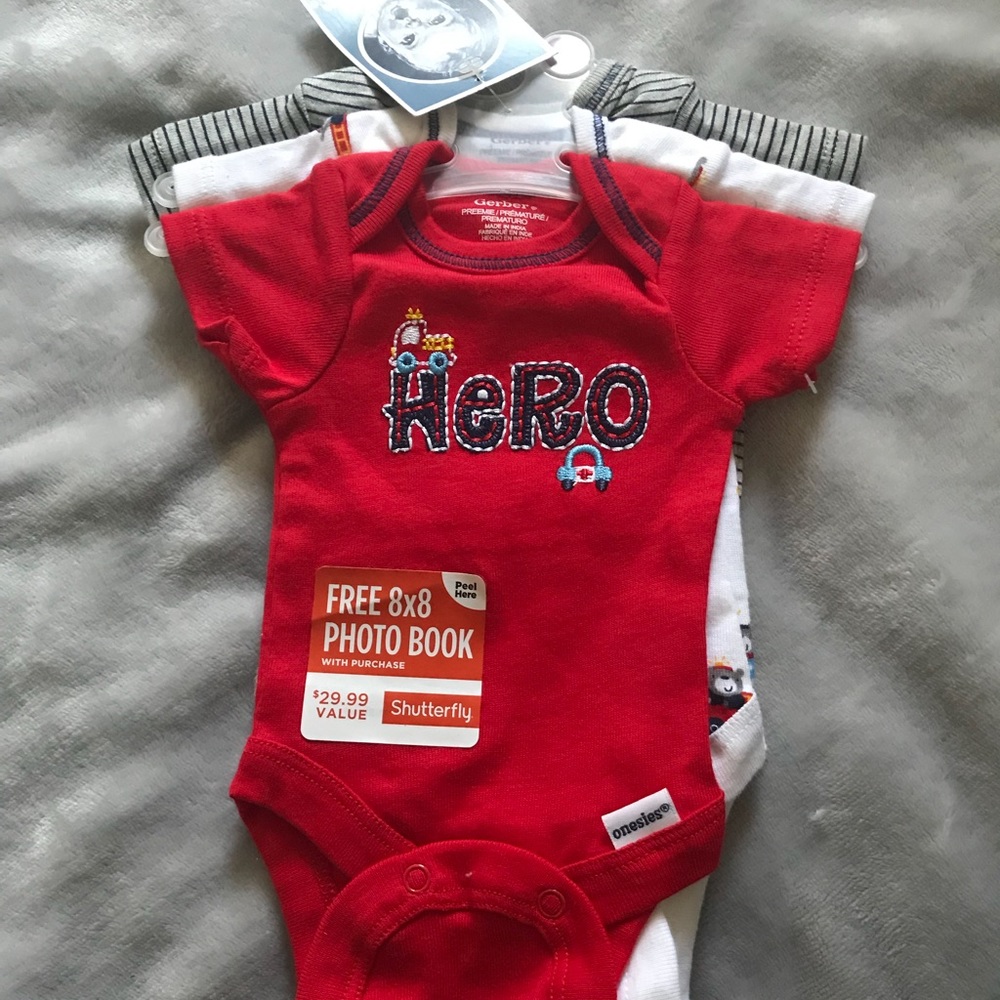 Gerber Onesies 3 Pack